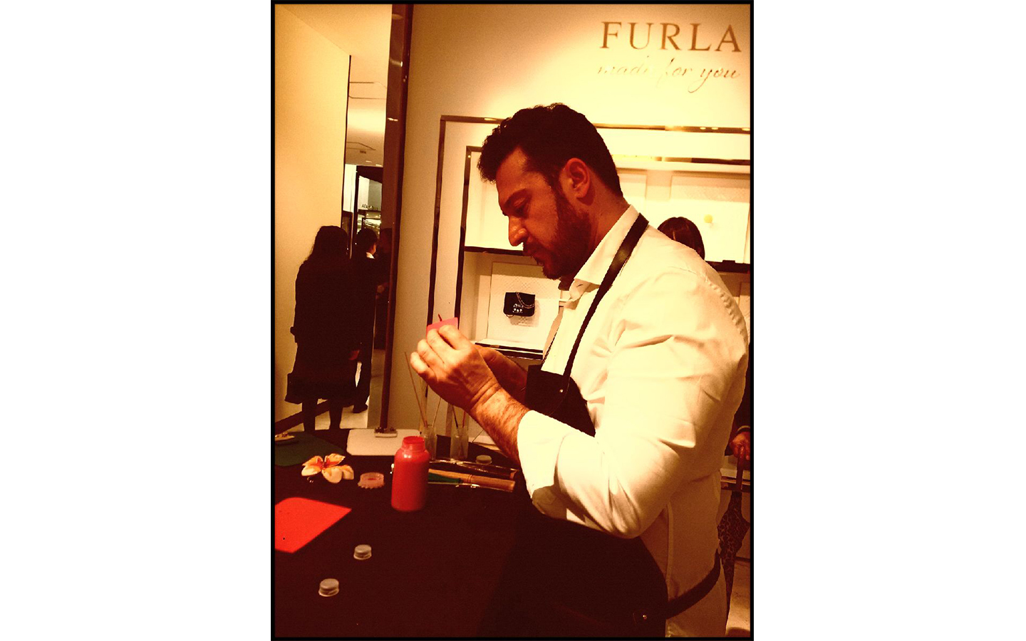 Cristian evento Furla